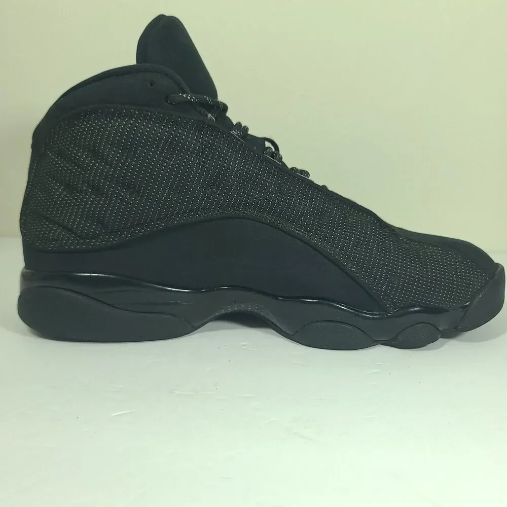Nike Air Jordan Retro 13 Black Cat 414571-011 Mens Size 12 Black Anthracite